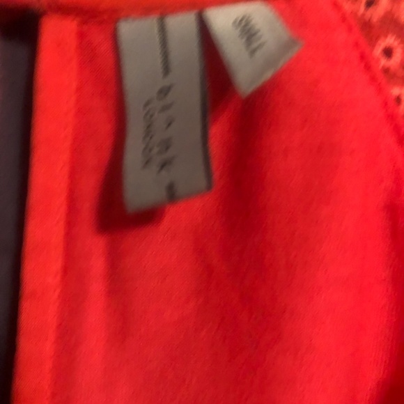 Red Anthropologie jumpsuit - Picture 2 of 4